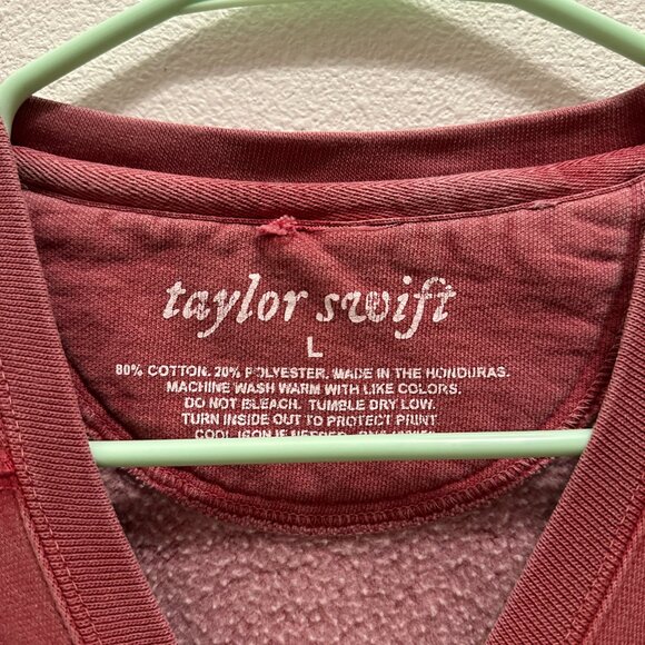 Taylor Swift My Tears Ricochet Crewneck Folklore Era Size Large - Picture 3 of 5